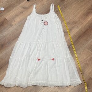 Odd Molly NWT Women’s White Easy Steppin’ Dress Size 1